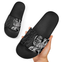 Attelong Guam Chamorro Slide Sandals Guahan Seal Tattoo LT14 - Polynesian Pride