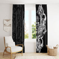 Attelong Guam Chamorro Window Curtain Guahan Seal Tattoo LT14 - Polynesian Pride