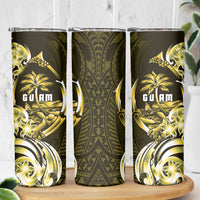 Amariyu Guam Chamorro Skinny Tumbler Guahan Seal Tattoo LT14 - Polynesian Pride