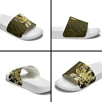 Amariyu Guam Chamorro Slide Sandals Guahan Seal Tattoo LT14 - Polynesian Pride