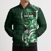 Betde Guam Chamorro Bomber Puffer Jacket Guahan Seal Tattoo LT14 - Polynesian Pride