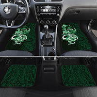 Betde Guam Chamorro Car Mats Guahan Seal Tattoo LT14 Set 4pcs Green - Polynesian Pride