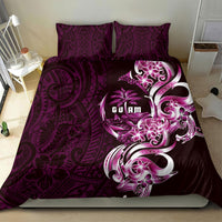 Kulot Di Rosa Guam Chamorro Bedding Set Guahan Seal Tattoo LT14 - Polynesian Pride