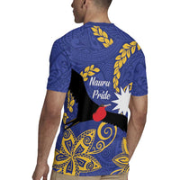 Nauru Angam Day Rugby Jersey Naoero Frigate Bird Polynesian Pattern