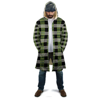 Aloha Hawaii Pakalana Pikake Lei Cloak Palaka Inspired Hawaiian-plaid Black
