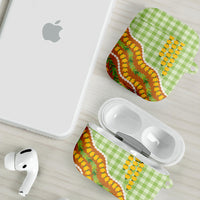 Hawaii Leis Palaka Motifs AirPods Case Pikake Pakalana Maile Ilima Kakau Style