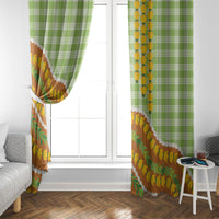 Hawaii Leis Palaka Motifs Window Curtain Pikake Pakalana Maile Ilima Kakau Style