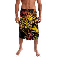 Gradient Marquesas Islands Lavalava Marquesan Matatiki Hammerhead Shark Patutiki - Polynesian Pride