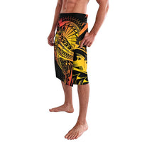 Gradient Marquesas Islands Lavalava Marquesan Matatiki Hammerhead Shark Patutiki - Polynesian Pride