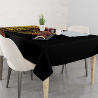 Gradient Marquesas Islands Tablecloth Marquesan Matatiki Hammerhead Shark Patutiki - Polynesian Pride