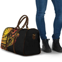 Gradient Marquesas Islands Travel Bag Marquesan Matatiki Hammerhead Shark Patutiki - Polynesian Pride