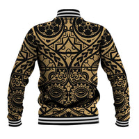 Austral Islands Baseball Jacket Tuhaa Pae Penu Stars Necklace Gold - Polynesian Pride