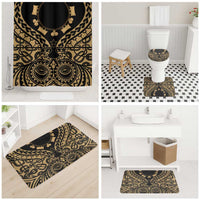 Austral Islands Bathroom Set Tuhaa Pae Penu Stars Necklace Gold - Polynesian Pride