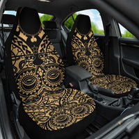 Austral Islands Car Seat Cover Tuhaa Pae Penu Stars Necklace Gold - Polynesian Pride