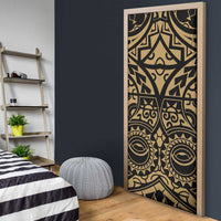 Austral Islands Door Cover Tuhaa Pae Penu Stars Necklace Gold - Polynesian Pride