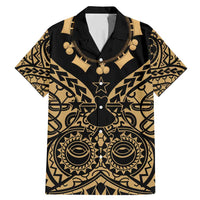 Austral Islands Family Matching Mermaid Dress and Hawaiian Shirt Tuhaa Pae Penu Stars Necklace Gold - Polynesian Pride