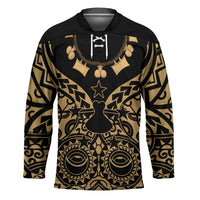 Austral Islands Hockey Jersey Tuhaa Pae Penu Stars Necklace Gold - Polynesian Pride