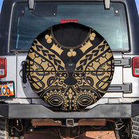 Austral Islands Spare Tire Cover Tuhaa Pae Penu Stars Necklace Gold - Polynesian Pride