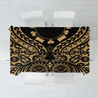 Austral Islands Tablecloth Tuhaa Pae Penu Stars Necklace Gold - Polynesian Pride