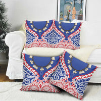 Austral Islands Pillow Cover Tuhaa Pae Penu Stars Necklace Red - Polynesian Pride