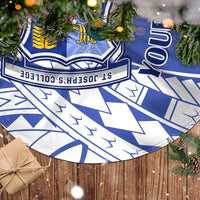 Personalised Samoa St Joseph's College Tree Skirt Marist Brothers Samoan Pattern LT14 - Polynesian Pride