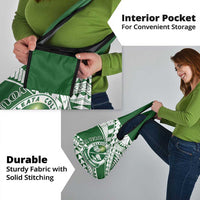 Personalised Samoa Faleata College Grocery Bag Samoan Pattern