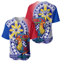 Personalised Philippines Baseball Jersey Filipino Sarimanok With Polynesian Tattoo LT14 - Polynesian Pride