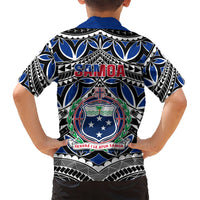 Samoa 685 Kid Hawaiian Shirt Samoan Coat Of Arms Simple Style LT14 - Polynesian Pride