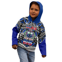 Samoa 685 Kid Hoodie Samoan Coat Of Arms Simple Style LT14 - Polynesian Pride