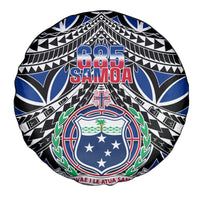 Samoa 685 Spare Tire Cover Samoan Coat Of Arms Simple Style LT14 - Polynesian Pride