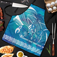 Kuri Dog Waka New Zealand Matariki Apron Ocean Sharks Maori Tattoo