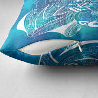Kuri Dog Waka New Zealand Matariki Pillow Cover Ocean Sharks Maori Tattoo LT14 - Polynesian Pride