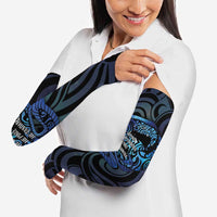 Tuna Eel New Zealand Matariki Arm Sleeves He Piko He Taniwha Maori Pattern