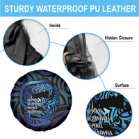 Tuna Eel New Zealand Matariki Spare Tire Cover He Piko He Taniwha Maori Pattern
