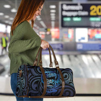 Tuna Eel New Zealand Matariki Travel Bag He Piko He Taniwha Maori Pattern