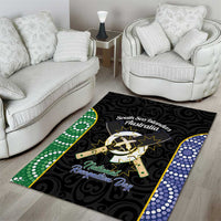 South Sea Islanders National Recognition Day Area Rug Australia Aboriginal Vanuatu Pig Tusk LT14 - Polynesian Pride