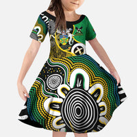 Australian South Sea Islanders National Recognition Day Kid Short Sleeve Dress Solomon Islands And Vanuatu Culture