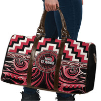 Aotearoa Ngai Te Rangi Travel Bag Maori Iwi Poutama Puhoro Tattoo LT14 - Polynesian Pride