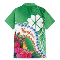Marshall Islands Kwajalein Atoll Family Matching Mermaid Dress and Hawaiian Shirt Curves Polynesian Mix Tropical Flowers