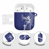 Blue Hawaii AirPods Case Hammerhead Shark Tattoo Curve Polynesian - Polynesian Pride