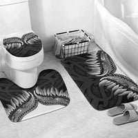 Poutama Korowai New Zealand Bathroom Set Aotearoa Maori Tattoo - Polynesian Pride