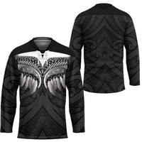 Poutama Korowai New Zealand Hockey Jersey Aotearoa Maori Tattoo - Polynesian Pride