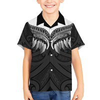 Poutama Korowai New Zealand Kid Hawaiian Shirt Aotearoa Maori Tattoo - Polynesian Pride