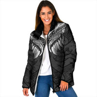 Poutama Korowai New Zealand Padded Jacket Aotearoa Maori Tattoo - Polynesian Pride