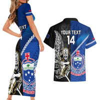 custom-new-zealand-and-samoa-rugby-couples-matching-short-sleeve-bodycon-dress-and-hawaiian-shirt-all-black-tiki-fern-mix-manu-samoa-2023-world-cup
