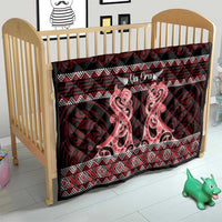 Kia Ora New Zealand Quilt Maori Language Week Whero Taniko Motif - Polynesian Pride