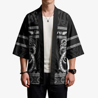 Kia Ora New Zealand Kimono Maori Language Week Pango Taniko Motif - Polynesian Pride