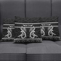 Kia Ora New Zealand Pillow Cover Maori Language Week Pango Taniko Motif - Polynesian Pride