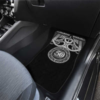 Kia Kaha Te Reo Maori New Zealand Car Mats 50th Anniversary Ake Ake Ake - Polynesian Pride