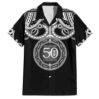 Kia Kaha Te Reo Maori New Zealand Family Matching Puletasi and Hawaiian Shirt 50th Anniversary Ake Ake Ake - Polynesian Pride